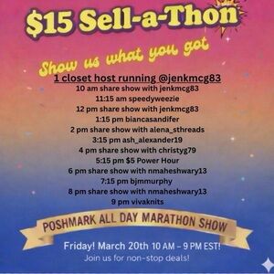 March 20th Sell-a-thon & How to Order Supplies.